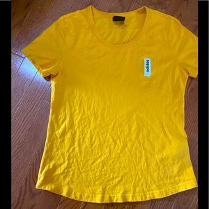 Adidas  yellow T-Shirt size small